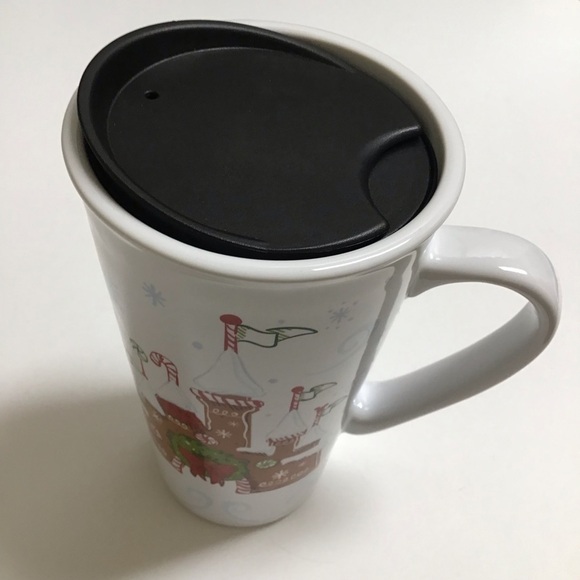 NEW Starbucks Disney Parks Gingerbread Castle Christmas Holiday Travel Mug - Picture 8 of 16